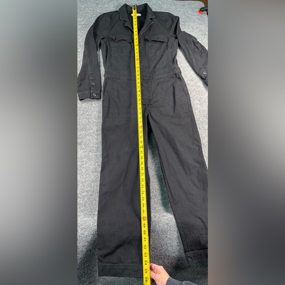 Madewell Women’s Black Denim Utility Jumpsuit - Picture 8 of 13